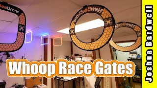 Tiny Whoop Gates | RACEDAYQUADS NEWBEEDRONE TBS LED GATES