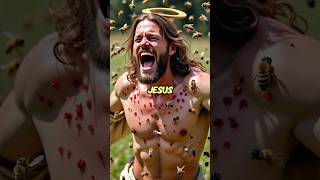 Jesus Is Being Stung By A Swarm of Bees! 😱🐝  WWJD? #jesuschrist #biblequizonjesus #quizonjesus