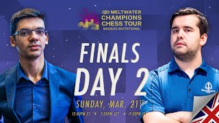 $1.5M Meltwater Champions Chess Tour: Magnus Carlsen Invitational | Day 9 | P.  Leko \u0026 T. Sachdev