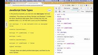 js11 JavaScript Data Types