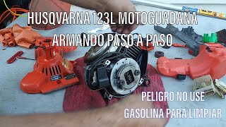 RDMJ2.V..554.parte4..HUSQVARNA 123L MOTOGUADAÑA ARMANDO PASO A PASO.