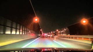 〔東京外環道〕三郷ＪＣＴ　⇒　大泉ＪＣＴ　夜　2013.10