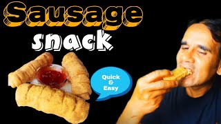 You must try this Sausage snack | මේකනම් හදල බලන්නම ඕනි එකක් | Pathu catering