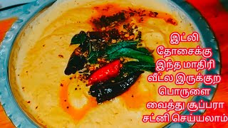 வேர்க்கடலை சட்னி புது சுவையில் 😋😋/chutney recipes/peanut chutney/chutney recipes in tamil