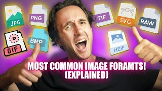 Most Common Image Formats Explained