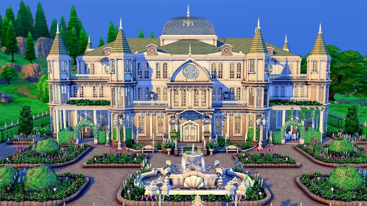 Touring Your Amazing Palace Builds In The Sims 4 Youtube