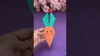 DIY carrot 🥕 tutorial | easy paper craft | how to make carrot with paper