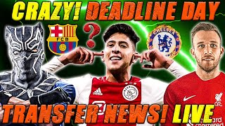 LIVE TRANSFER DEADLINE DAY! AUBA TO CHELSEA DONE! CR7 STAYING? GVARDIOL TO CHELSEA OFF, ALVAREZ ON?