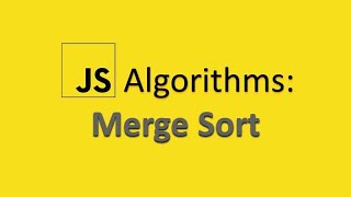 Merge sort algorithm using Javascript and ES6 concept