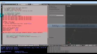 Blender 2.5 Scripting -Part #2: Writing Python Script for GUI Creation