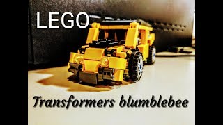 lego transformer Volks bumblebee robot to car 樂高大黃蜂 變形過程