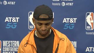 Chris Paul Postgame; Suns lost to the Clippers in Game 5