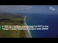 GCF in Tonga: Strengthening long-term coastal resilience