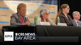 Oakland mayoral candidates take part in a forum to make their case to the voters