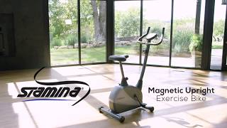 Stamina Magnetic Upright Exercise Bike