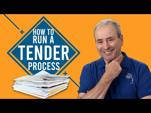 How does a tender process work?