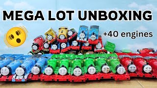 Thomas and Friends Mega Lot Unboxing Tomy Trackmaster Engines