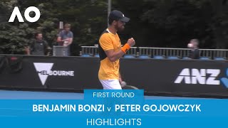 Benjamin Bonzi v Peter Gojowczyk Highlights (1R) | Australian Open 2022