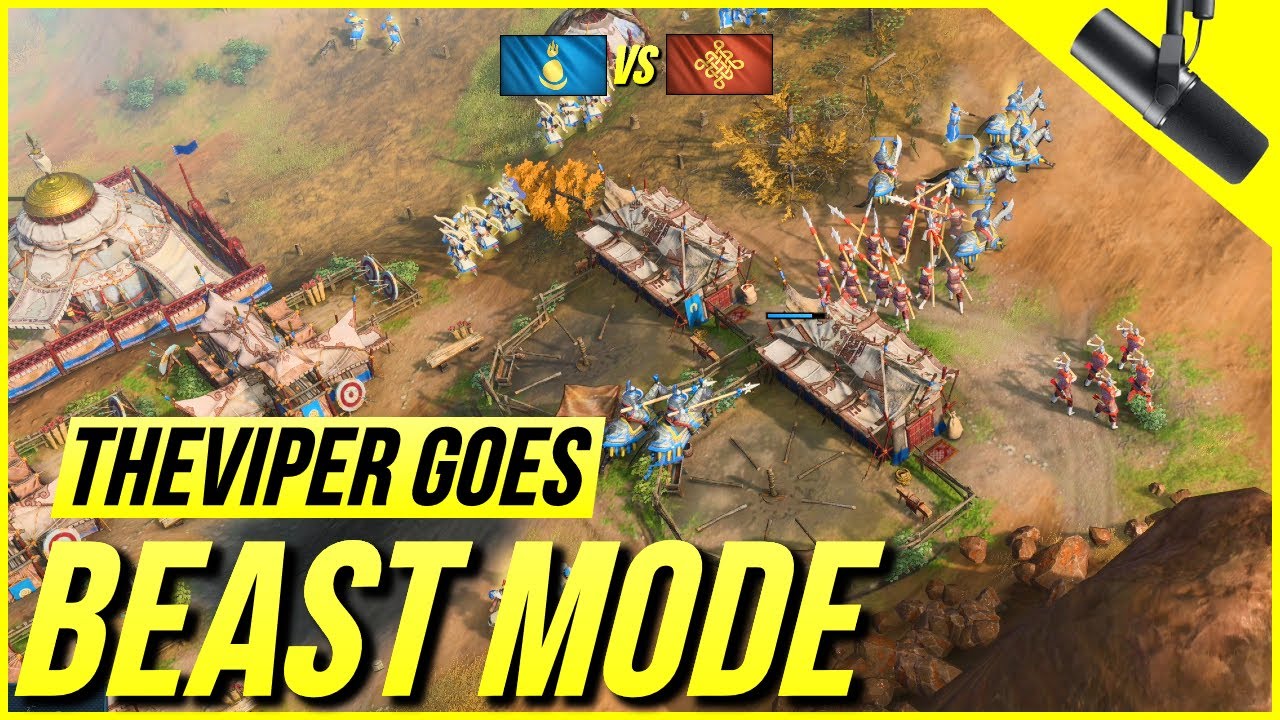 Age of Empires 4 - TheViper Enables Beast Mode