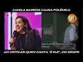 perdendo o quÊ ► camila barros causa polêmica ao criticar quem canta a música