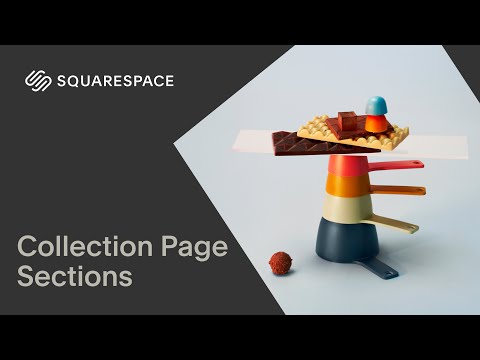 What are collection pages squarespace?
