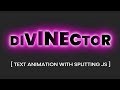 Awesome Text Animation with splitting js | JQuery Plugins Tutorial