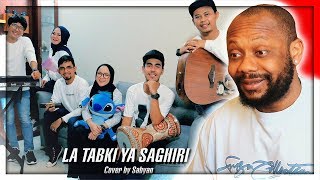 La Tabki Ya Saghiri - Cover By Sabyan  Indonesian Music Reaction