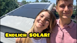 Endlich AUTARK reisen ☀ neue SOLARANLAGE von CALIFAKTUR für VW T5 T6 T6.1 California Campervan 🚐🔋✅