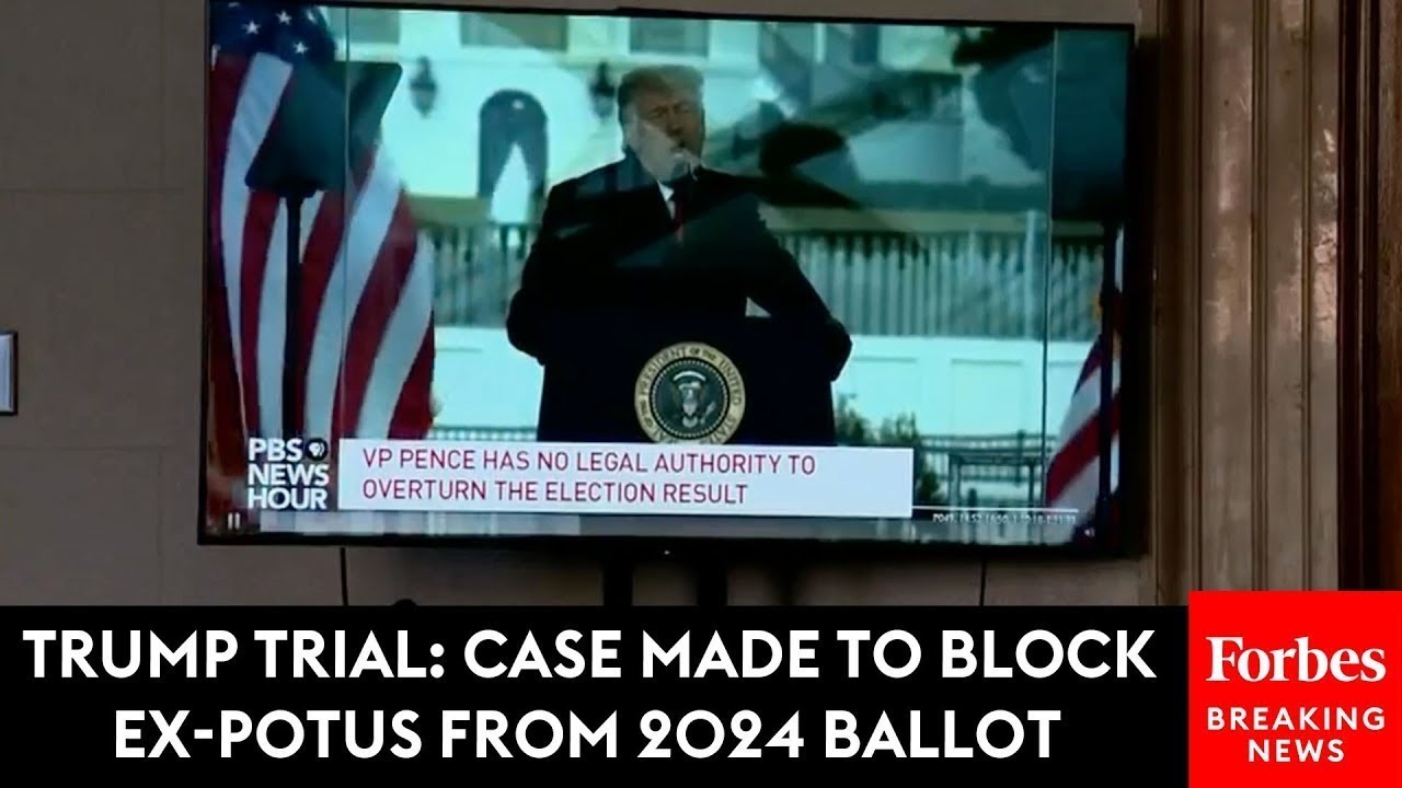 BREAKING NEWS: Colorado Court Hears Case For Blocking Trump From 2024 ...