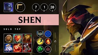 Shen Top vs Renekton: Dominating - EUW Challenger Patch 14.18