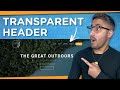 How to Add a Transparent Header to Your WordPress Website | Astra + Elementor Tutorial