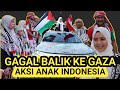 TERNYATA ANAK GAZA DISAMBUT MERIAH OLEH SISWA SISWI DI INDONESIA