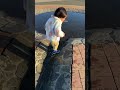 冬でも水遊び。 1歳5ヶ月