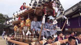 平成30年5月3日 森稲荷神社　 森區　町内曳行