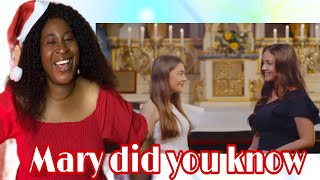 Marry Christmas|Mary did you know_christmas song _ sister Duet -lucy & Martha Thomas