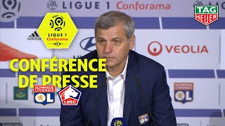 Conférence de presse Olympique Lyonnais - LOSC ( 2-2 ) / 2018-19