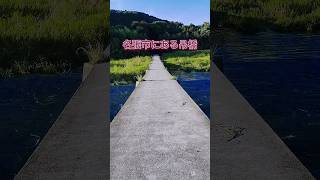 三重🚶‍♂『潜水橋』🌠三重県名張市大屋戸469 #沈み橋 #名張市 #橋