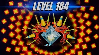 Galaxy invadres:alien shooter hard level 184