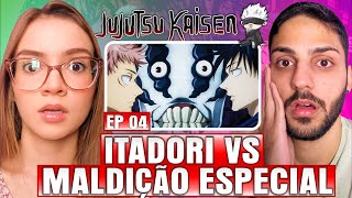 Professora de Geografia ASSISTE JUJUTSU KAISEN 😨 | EPISÓDIO 4 | DUBLADO | REACT