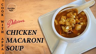 Chicken Macaroni Soup | Chicken Sopas | Macaroni Chicken Broth | Filipino Sopas #Soup #Macaroni