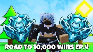 Road To 10,000 WINS Ep.4 (Roblox Bedwars)