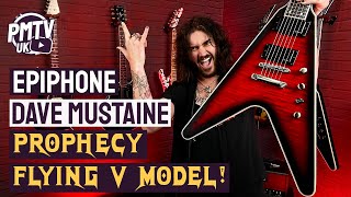 Epiphone Dave Mustaine Prophecy Flying V - A Custom Fishman Fluence Loaded MEGADETH Signature!