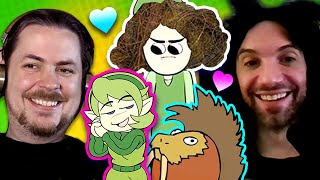 We react to LEGEND OF ZELDA Game Grumps Animations! - Game Grumps Compilations