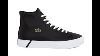 Lacoste Γυναικείο Μποτάκι Μάυρο Gripshot 7-42CUJ002312