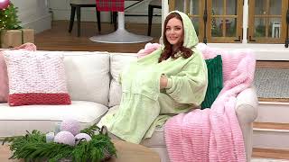 The Comfy Dream Full Zip Wearable Blanket on QVC