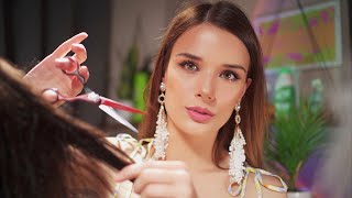 ASMR The Most Realistic Hair Cut of Your Life (Scalp Check & Shampoo Massage) - Roleplay For Sleep