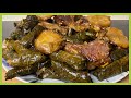 Grape Leaves with Lamb Chops ورق عنب مع لحم ريش