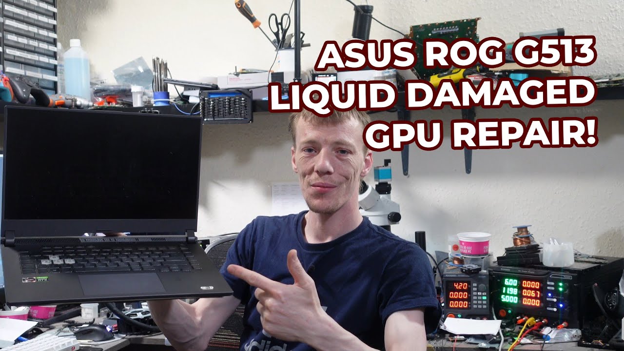 Asus Rog G513 Liquid Damage Gaming Laptop Repair Can I Fix Error 43