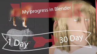 My progress in Blender in 1 month
