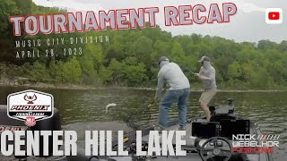 Tournament Recap! Music City Division BFL #3 - Center Hill Lake - Ep. 4